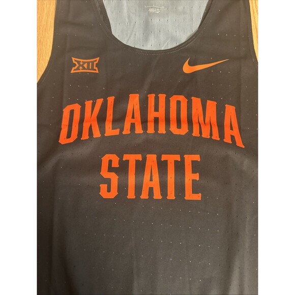 Nike Pro Elite Oklahoma State Cowboys OSU Issued Singlet Tank Men's small RARE - Picture 3 of 6